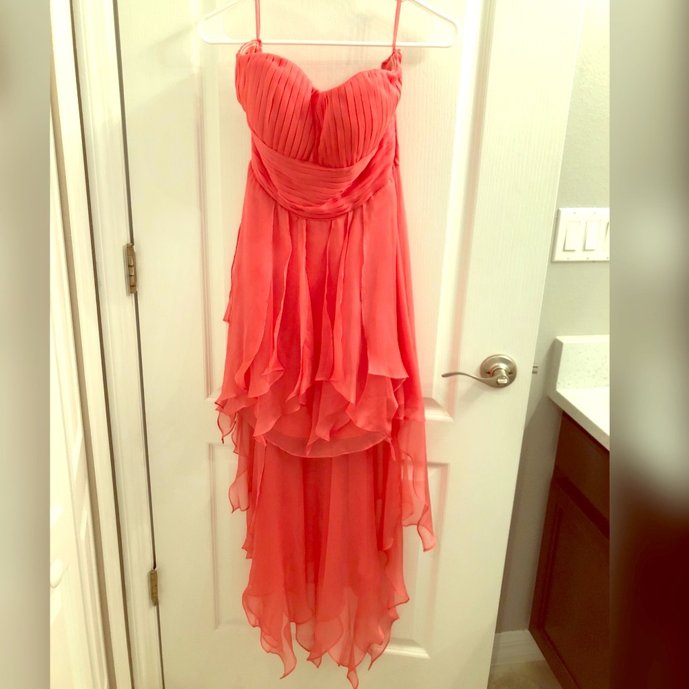 Foreign Exchange High-Low Dress